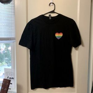 Pride heart t-shirt